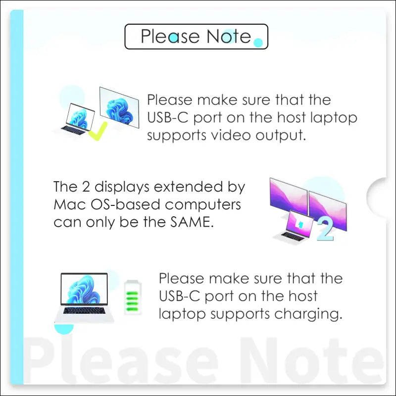 Laptop Docking Station WAVLINK 10G USB C Hub with Dual HDMI 100W PD in 10Gbps USB-A/C 3.2 5Gbps USB-A USB2.0 Gigabit