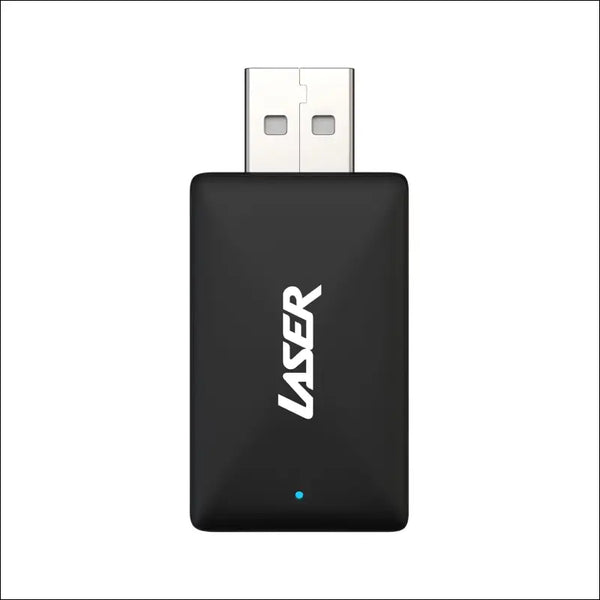 Laser Wireless CarPlay and Android Auto Adapter, USB A/USB C Plug and Play, Compatible with 98% of Cars, iPhone and Android - Converts Wired