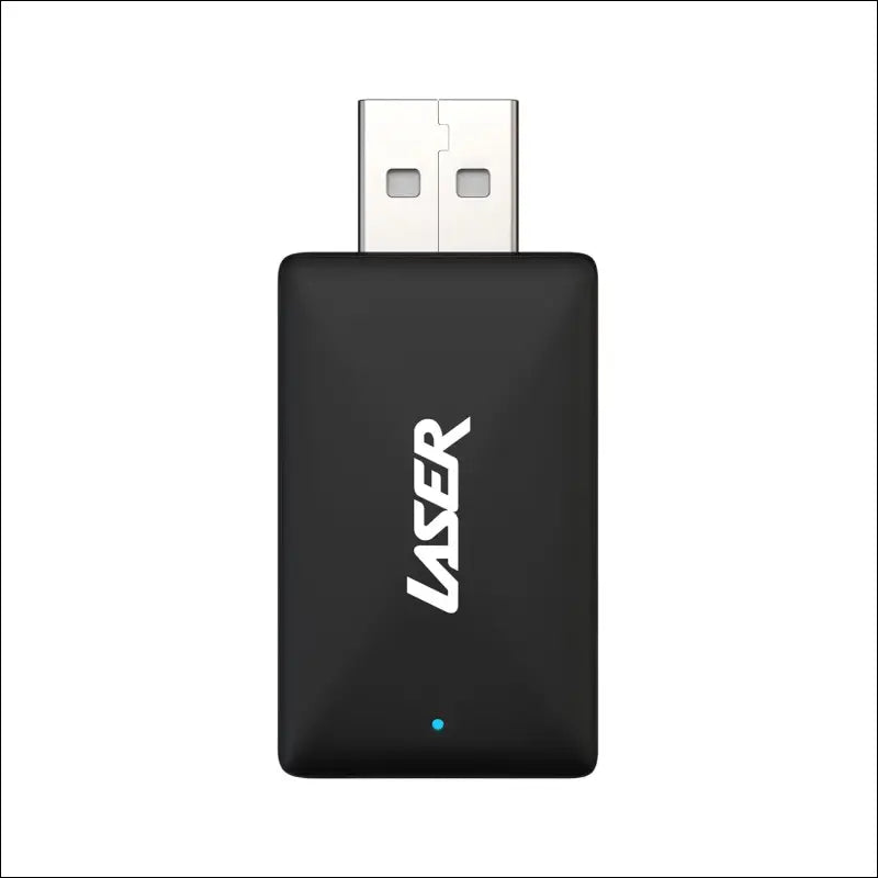 Laser Wireless CarPlay and Android Auto Adapter, USB A/USB C Plug and Play, Compatible with 98% of Cars, iPhone and Android - Converts Wired to Wireless via Bluetooth 5.2 and...