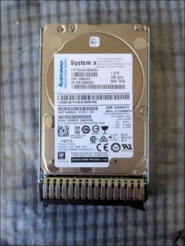Lenovo 2.5" 1.2TB 10k SAS