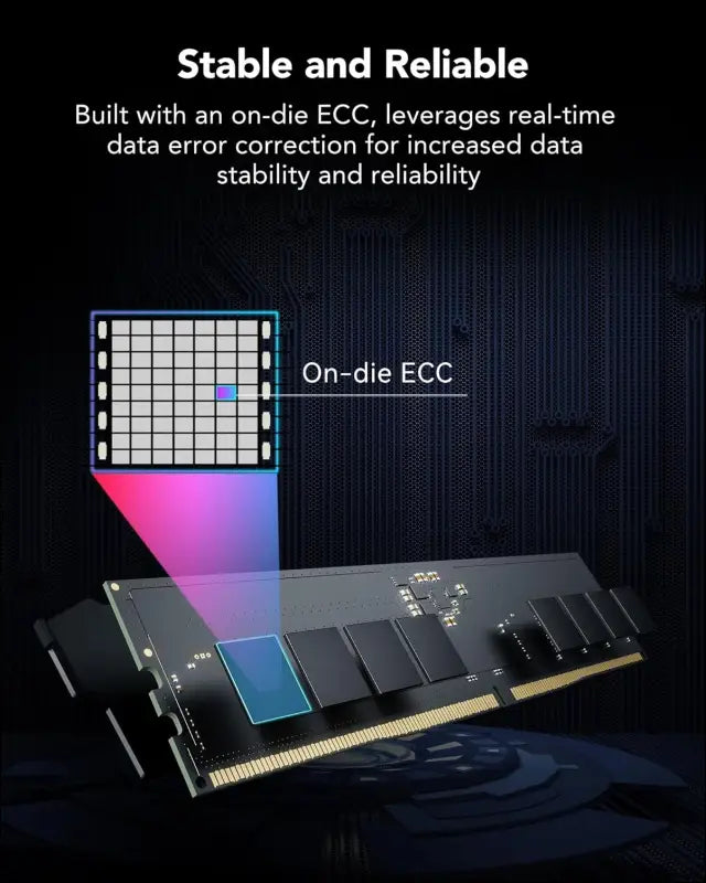 Lexar ARES RGB DDR5 RAM 32GB Kit (2x16GB) 6000MHz, CL30-36-36-68 DRAM 288-Pin UDIMM Desktop Memory, PC Gaming Memory Supports XMP 3.0/AMD Expo, 1.35V (LD5BU016G-R6000GDLA)