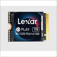 Lexar LNMPLAY001T-RNNNG Internal SSD Play 1TB M.2 2230 PCIe Gen 4x4 NVMe SSD up