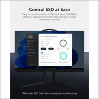 Lexar NM610PRO 1TB SSD, M.2 2280 PCIe Gen3x4 NVMe 1.4 Internal, Up to 3300 MB/s Read, 2600 Writes, Internal 3D NAND Flash Solid State Drive for Laptop, Desktop Computer, PC