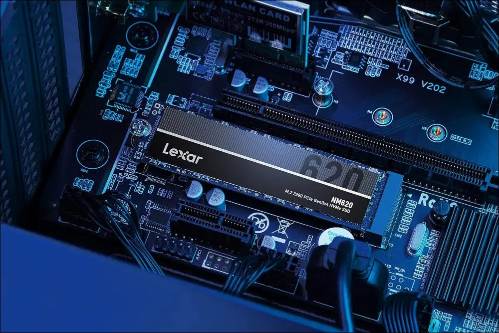 Lexar NM620 256GB SSD, M.2 2280 PCIe Gen3x4 NVMe 1.4 Internal SSD, Up to 3500MB/s Read, 1300MB/s Write, 3D NAND Flash Internal Solid State Drive for PC Enthusiasts and Gamers...
