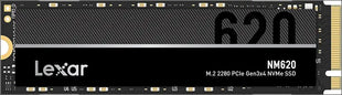 Lexar NM620 256GB SSD, M.2 2280 PCIe Gen3x4 NVMe 1.4 Internal SSD, Up to 3500MB/s Read, 1300MB/s Write, 3D NAND Flash Internal Solid State Drive