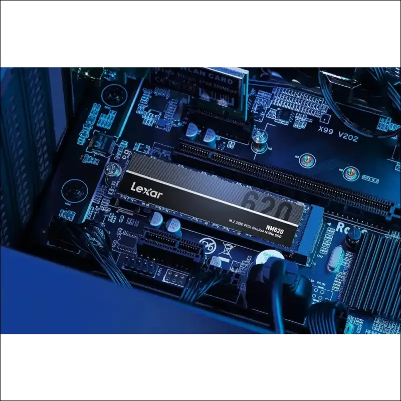 Lexar NM620 256GB SSD, M.2 2280 PCIe Gen3x4 NVMe 1.4 Internal SSD, Up to 3500MB/s Read, 1300MB/s Write, 3D NAND Flash Internal Solid State Drive for PC Enthusiasts and Gamers...