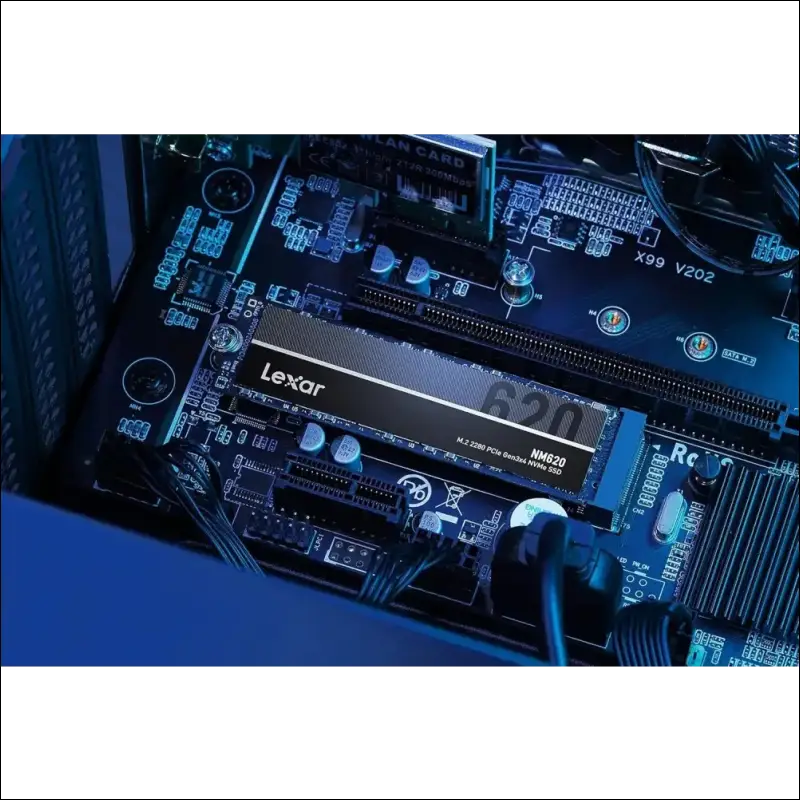 Lexar NM620 256GB SSD, M.2 2280 PCIe Gen3x4 NVMe 1.4 Internal SSD, Up to 3500MB/s Read, 1300MB/s Write, 3D NAND Flash Internal Solid State Drive for PC Enthusiasts and Gamers...