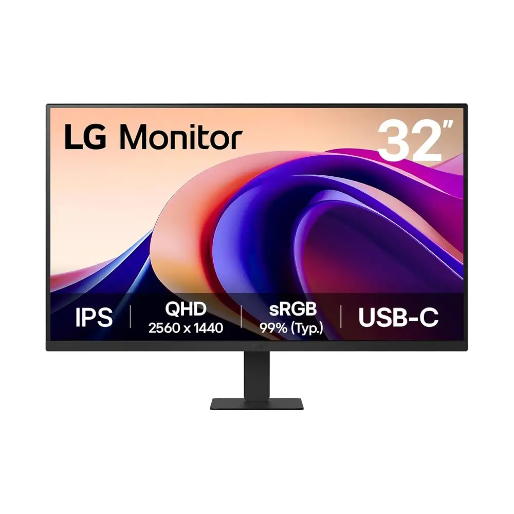 LG 32U631A-B 32” QHD IPS Monitor with USB-C - simple