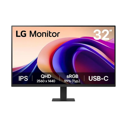LG 32U631A-B 32” QHD IPS Monitor with USB-C - simple