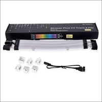 Lian Li Strimer plus V2 Triple 8 Pin (PW12-PV2) -Addressable RGB VGA Power Cable (No Controller Included) -For Triple 8 PIN GPU Connector, PW12-PV2 Black