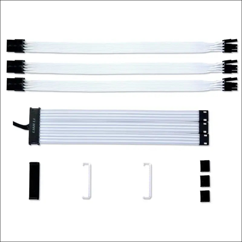 Lian Li Strimer plus V2 Triple 8 Pin (PW12-PV2) -Addressable RGB VGA Power Cable (No Controller Included) -For Triple 8 PIN GPU Connector, PW12-PV2 Black