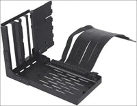 Lian Li VG4-4X Universal 4 Slots Vertical GPU Kit with Gen 4 Riser, Black