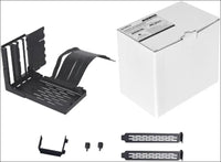 Lian Li VG4-4X Universal 4 Slots Vertical GPU Kit with Gen 4 Riser, Black
