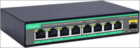LINOVISION 2.5G Cloud Managed PoE Switch with 10G SFP Uplink PoE Budget 130W IEEE802.3af/at 2.5G High Speed Network