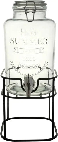 Living Room Server Stand, 0.6-1.1 gal (2.5-4.0 L), Glass Jug Compatible