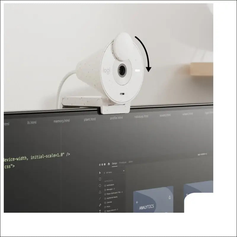 * **Logitech Brio 300: HD Webcam Streaming**