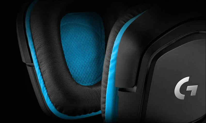 Logitech G432 DTS:X 7.1 Surround Sound Wired PC Gaming Headset (Leatherette) (Renewed)