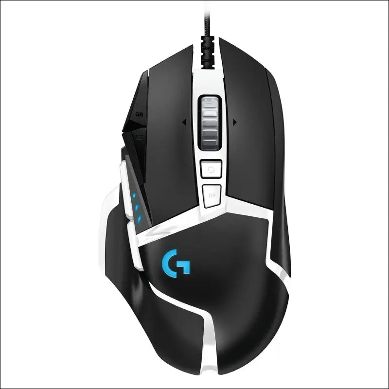 Logitech G502 Hero High Performance Wired Gaming Mouse, Hero 16K Sensor, 16,000 DPI, RGB, Adjustable Weights, 11 Programmable Buttons, On-Board Memory, PC/Mac - Black