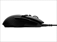 Logitech G903 Lightspeed Wireless Gaming Mouse, Hero 16K Sensor, 16000 DPI, RGB, Lightweight, Programmable Buttons, 140-Hour Battery Life, Rechargeable, Ambidextrous, PC/Mac, Black