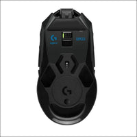 Logitech G903 Lightspeed Wireless Gaming Mouse, Hero 16K Sensor, 16000 DPI, RGB, Lightweight, Programmable Buttons, 140-Hour Battery Life, Rechargeable, Ambidextrous, PC/Mac, Black
