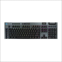 Logitech G915 X LIGHTSPEED Low-Profile Wireless Gaming Keyboard, Double-Shot PBT Keycaps, Fully Programmable Keys, RGB Backlighting, Sleek Aluminum Finishing, GL Brown Tactile...