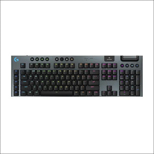 Logitech G915 X LIGHTSPEED Low-Profile Wireless Gaming Keyboard, Double-Shot PBT Keycaps, Fully Programmable Keys, RGB Backlighting, Sleek Aluminum