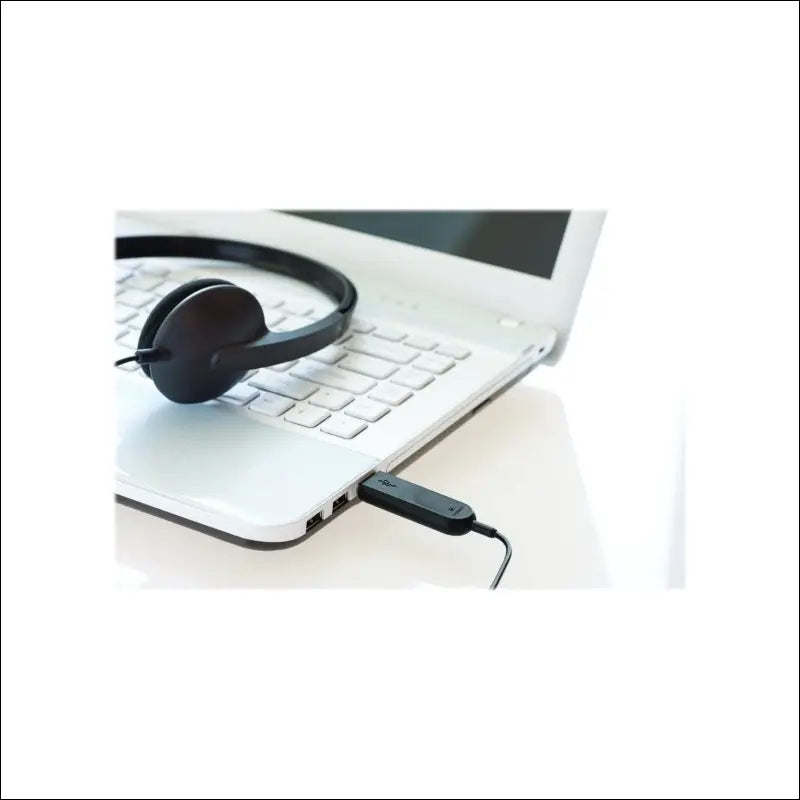 Logitech H340 Wired Headset, Stereo Headphones with Noise-Cancelling Microphone, USB, PC/Mac/Laptop - Black