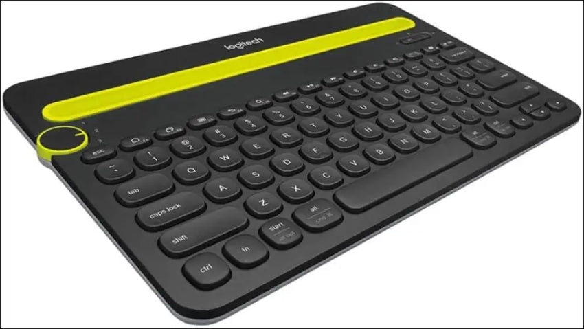 Logitech K480 Wireless Multi-Device Keyboard for Windows, QWERTY Pan Nordic Layout - Black