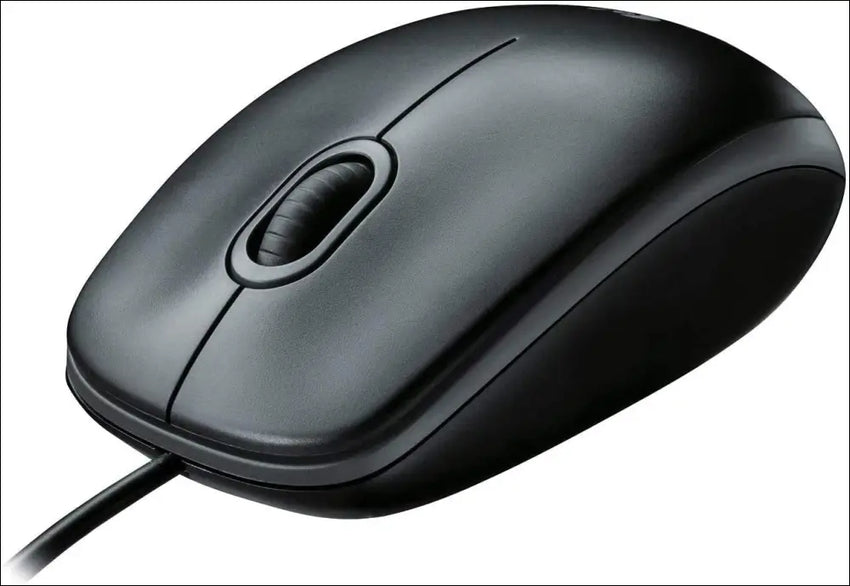 Logitech M500 Wired USB Mouse, High Precision 1000 DPI Laser Tracking, 7 Buttons, PC/Mac/Laptop - Black