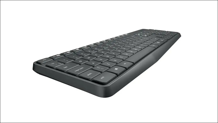 Logitech MK235 Wireless Keyboard and Mouse Combo for Windows, 2.4 GHz Wireless with Unifying USB-Receiver, Wireless Mouse, 15 FN Keys, 3-Year Battery Life, PC/Laptop, QWERTZ...