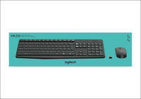 Logitech MK235 Wireless Keyboard and Mouse Combo for Windows, 2.4 GHz Wireless with Unifying USB-Receiver, Wireless Mouse, 15 FN Keys, 3-Year Battery Life, PC/Laptop, QWERTZ...