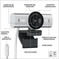 * **Logitech MX Brio: 4K Webcam for Teams**