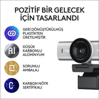 * **Logitech MX Brio: 4K Webcam for Teams**
