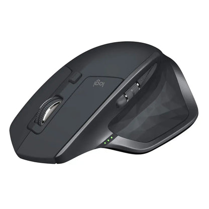 Logitech MX Master 2S Wireless Mouse, Multi-Device, Bluetooth or 2.4GHz Wireless with USB Unifying Receiver, 4000 DPI Any Surface Tracking, 7 Buttons, Fast Rechargeable,...