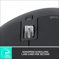 Logitech MX Master 3S Performance Wireless Mouse - Graphite
