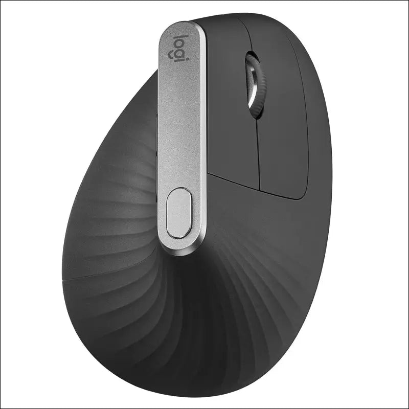 Logitech MX Vertical Ergonomic Mouse, Multi-Device, Bluetooth or 2.4GHz Wireless with USB Unifying Receiver, 4000 DPI Optical Tracking, 4 Buttons, Fast Charging,...