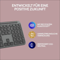 Logitech Signature Slim K950 Wireless Keyboard, Slim Design, Switch Between Devices While Typing, Quiet Typing, Bluetooth, Multi-OS, Windows, Mac, Chrome, DEU QWERTZ Layout,...