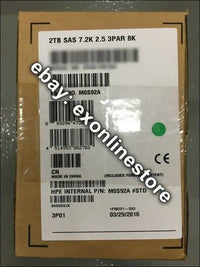 M0S92A - 2TB SAS 7.2K SFF(2.5in) Hard Drive for HPE 3PAR StoreServ 8000