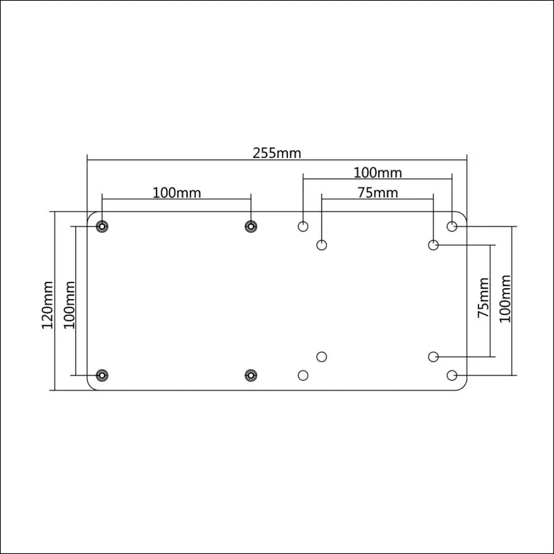 Maclean MC-721 VESA Adapter for NUC