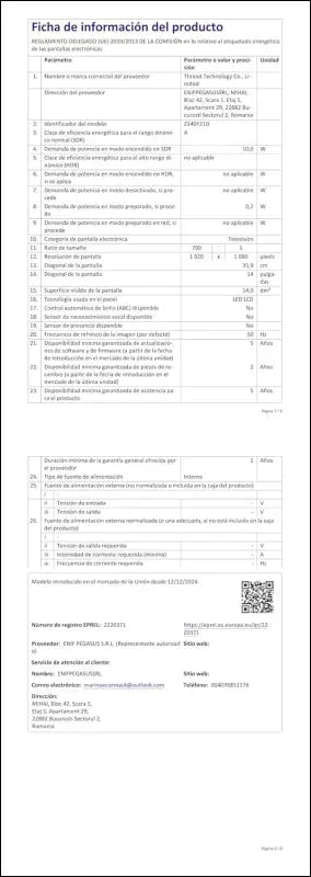 MAGICRAVEN Laptop Monitor 14" FHD 1080P IPS Dual Screen Laptop Screen Extension for 14"-17" HDMI/USB-C/A Plug and Play, Additional Screen for Windows, Mac, Android