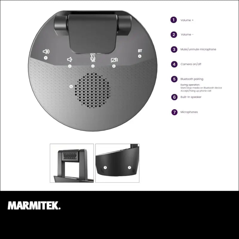 Marmitek 4K Conference Camera with Audio**