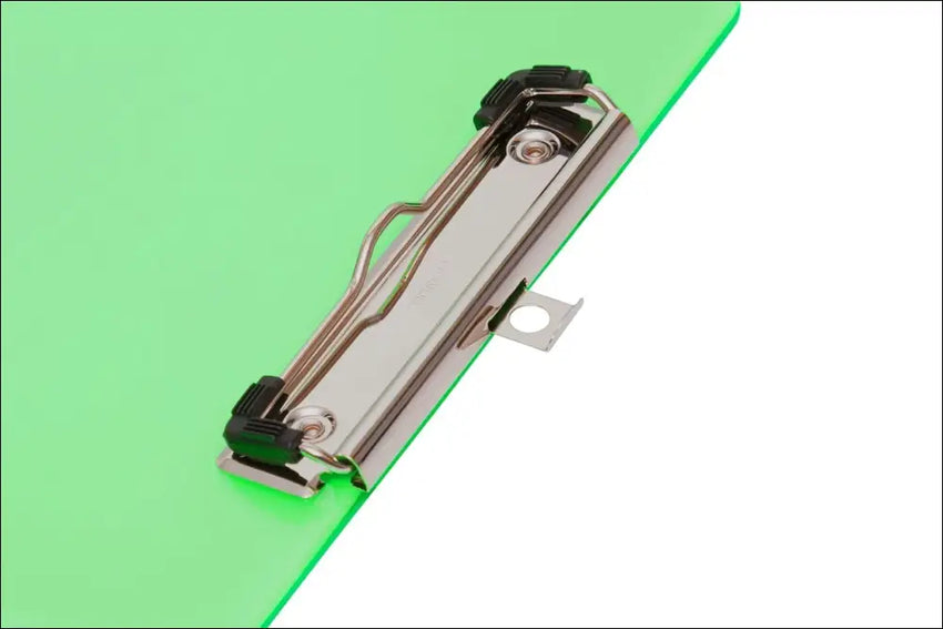 Maul Writing Board, Plastic, A4 clipboard, Hanging Loop Green