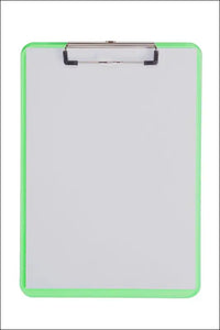 Maul Writing Board, Plastic, A4 clipboard, Hanging Loop Green