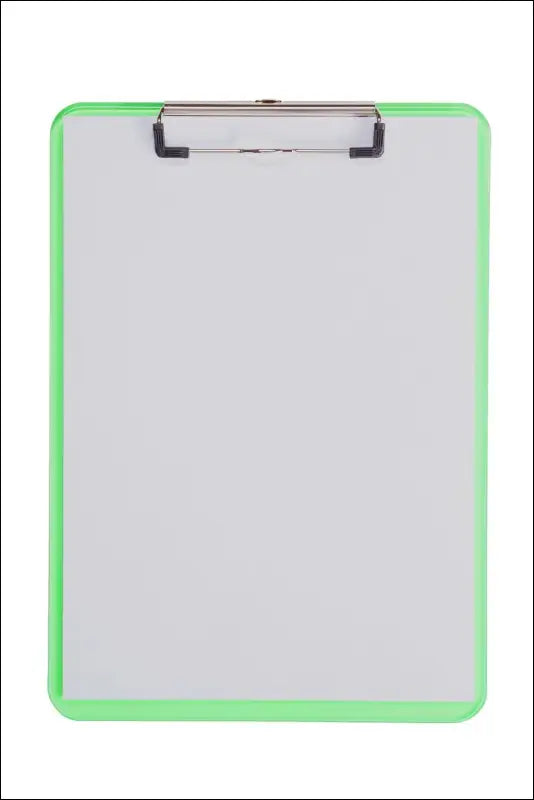 Maul Writing Board, Plastic, A4 clipboard, Hanging Loop Green