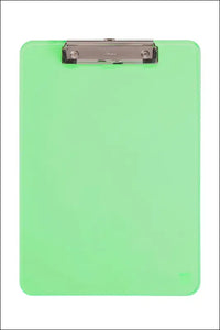 Maul Writing Board, Plastic, A4 clipboard, Hanging Loop Green