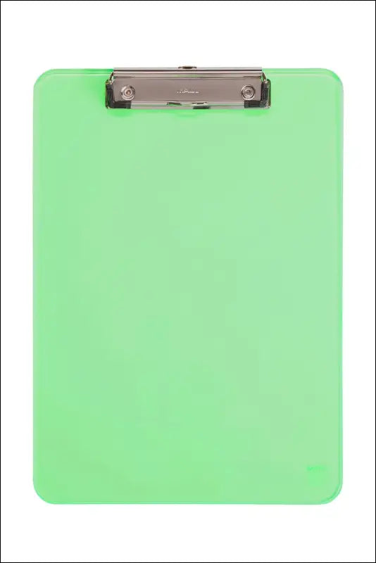 Maul Writing Board, Plastic, A4 clipboard, Hanging Loop Green