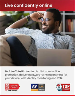 McAfee®+ Premium Individual Antivirus & Internet Security - Unlimited Devices, 1-Year - Windows/Mac/Android/iOS [Digital Download]