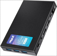 MeLE Mini PC Quieter 4C - 12th Gen N100 Fanless PC 16GB RAM 512GB ROM 2.4/5G Wi-Fi Full-Functional USB-C 4K Triple