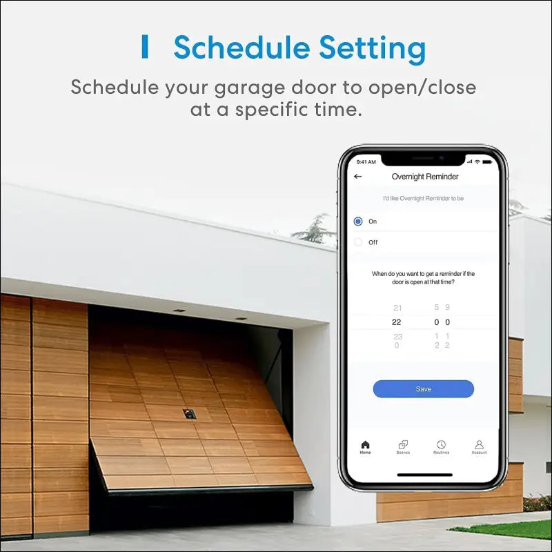 Meross Smart Garage Door Opener, Smart Door Remote Compatible with HomeKit, Siri, Apple Watch, HomePod, Alexa, Google Home, and SmartThings, Remote Control and Voice Control