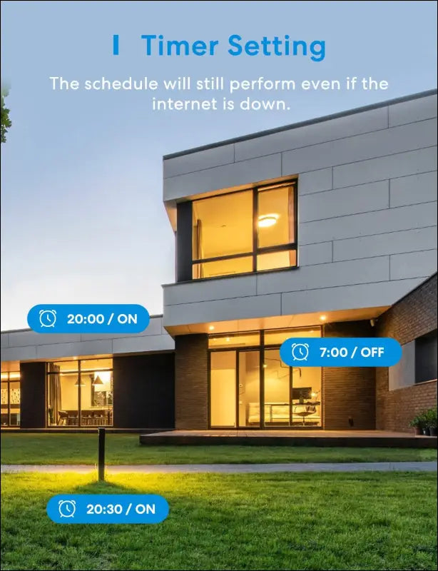 meross Smart Plug Outdoor Indoor WiFi Outlets 10A Waterproof IP44, Compatible with Apple HomeKit Alexa Google Assistant SmartThings, 2 Grounded Sockets